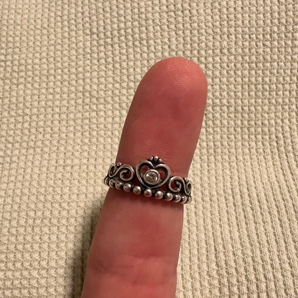Pandora Crown Ring Sterling Silver